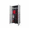 ARMARIO ESCOBERO CON PATAS REGULABLES 680X370X1690MM ARTPLAST - F70PS