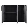 ARMARIO BAJO DE MEDIA ALTURA ESTANTES REGULABLES 1020X370X840MM ARTPLAST - E101B-4