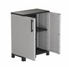 ARMARIO BAJO CON ESTANTE Y PATAS REGULABLES 680X370X900MM ARTPLAST - F70B-2