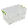 CAJA ORGANIZADORA CON TAPA, RUEDAS Y CIERRES 585X390X300MM ARTPLAST - MP70TTV