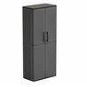 ARMARIO ALTO DE PLÁSTICO 680X370X1630MM LINEA EASY ARTPLAST - E71TP-1