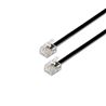CABLE TELÉFONO RJ11 2M 4 VIAS MACHO-MACHO AISENS - A143-0319