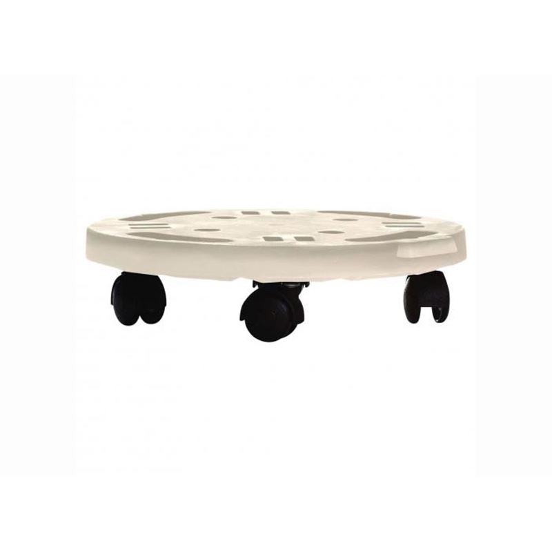 PLATAFORMA REDONDA CON RUEDAS 300X70MM ARTPLAST - L3030E