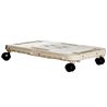 PLATAFORMA RECTANGULAR CON RUEDAS 480X290X38MM ARTPLAST - L4829ER35