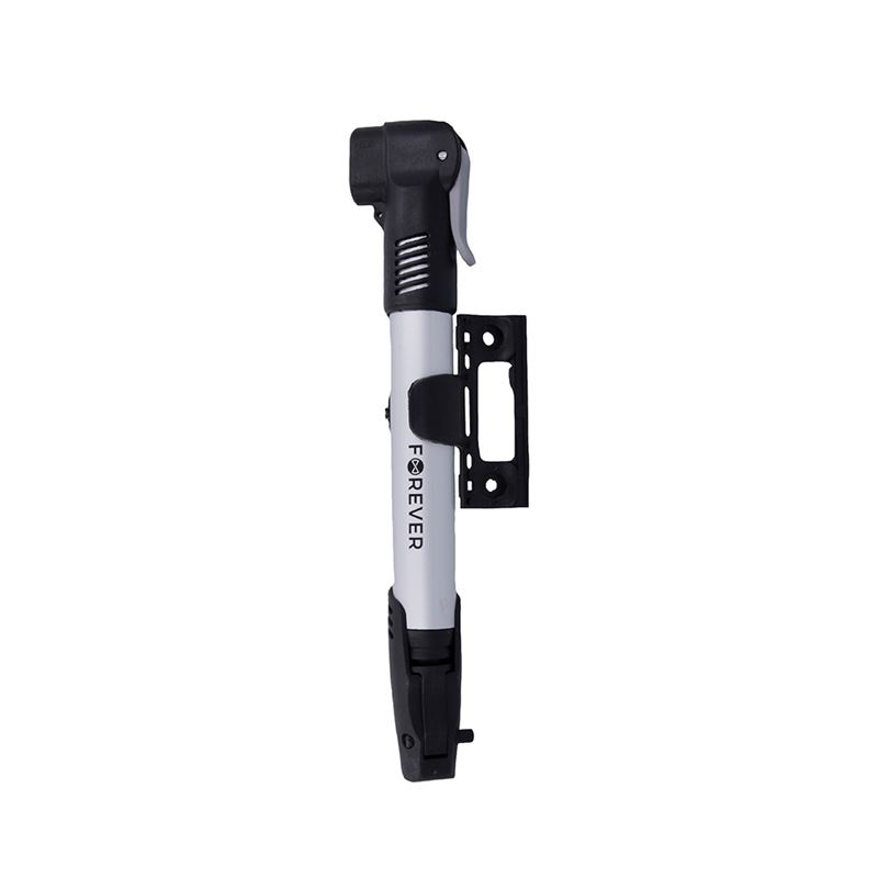 INFLADOR DE AIRE PARA BICICLETAS CON SOPORTE FOREVER - BIKE00020