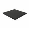BALDOSA DE CAUCHO ANTITRAUMA 400X400X25MM NEGRA ARTPLAST - AT40PLAYNE