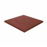 BALDOSA DE CAUCHO ANTITRAUMA 400X400X25MM COLOR LADRILLO ROJO ARTPLAST - AT40PLAYRM