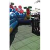 BALDOSA DE CAUCHO ANTITRAUMA 400X400X25MM COLOR VERDE ARTPLAST - AT40PLAYVE-2