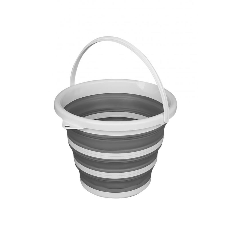 CUBO PLASTICO 10 LITROS PLEGABLE CON ASA CONFORTIME - BE01013372341.