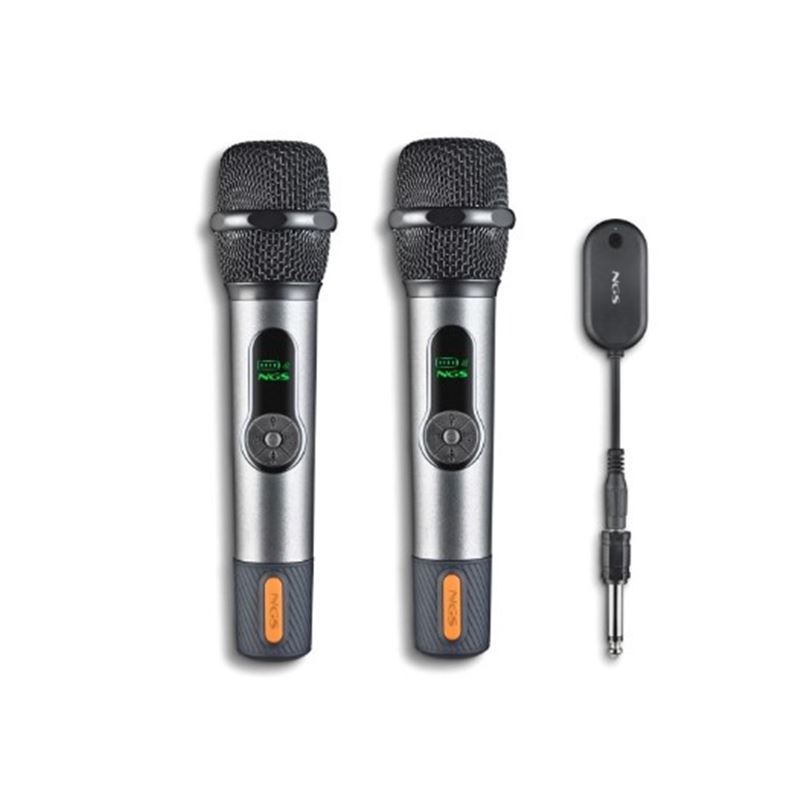 PACK 2 MICROFONOS INALAMBRICOS SINGERSTAR NGS - SINGERSTARDUO