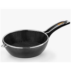 SARTEN CON CESTILLO 28CM FUEGO MONIX - M821328