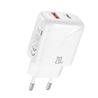 CARGADOR USB+USB-C 20W L158 BLANCO XO - XOL158