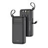 POWERBANK 20000MAH 3 SALIDAS NEGRO PR278 XO - XOPR279BK