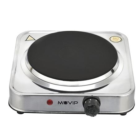 COCINA ELECTRICA INOX 1 FUEGO 1500W MUVIP - MV0644