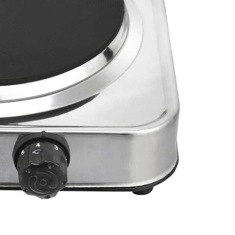 COCINA ELECTRICA INOX 1 FUEGO 1500W MUVIP - MV0644-2