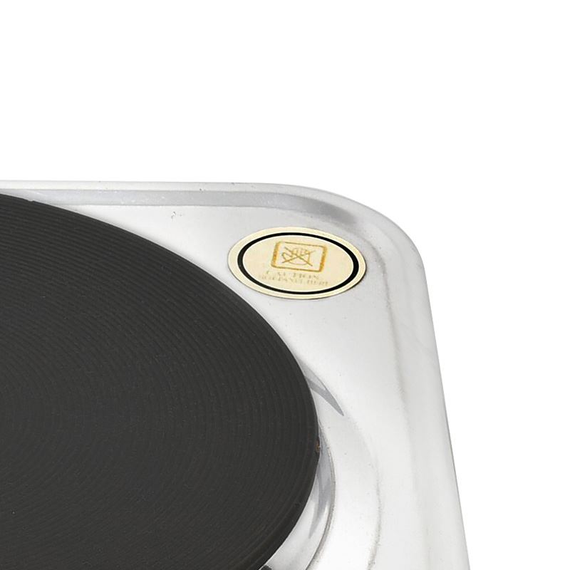 COCINA ELECTRICA INOX 1 FUEGO 1500W MUVIP - MV0644-3