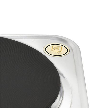 COCINA ELECTRICA INOX 1 FUEGO 1500W MUVIP - MV0644-3