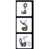 SOPORTE COCHE SMARTPHONE POR VACIO CON BRAZO / MAGNETICO C169 NEGRO XO - XOC169BK-1.JPG
