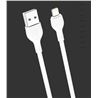CABLE 2.1A USB A LIGTHNING 1 METRO BLANCO NB200 XO - XONB200LG1MWH.JPG
