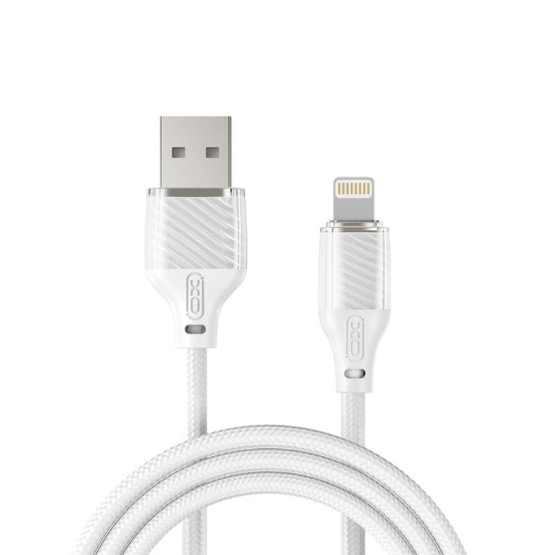 CABLE DE CARGA 6A USB A LIGTHNING 1 METRO BLANCO XO - XONB291LGWH.J`G.