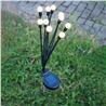 ESTACA SOLAR CON 10 LEDS LUZ CALIDA FOREVER - RTV100493-1