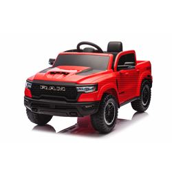 COCHE INFANTIL A BATERIA CON CONTROL REMOTO RAM 1500 SUPER TRUCK ROJO - 33008-1
