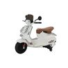 MOTO SCOOTER CLASICO CON RUEDINES BLANCO - 33014-1