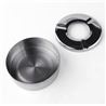 CENICERO AGUA DE ACERO INOX 11CM CONFORTIME - BY01019978011-1