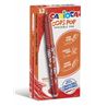 BOLIGRAFO ERGONOMICO BORRABLE PUNTA 0.7MM ROJO CON GOMA CARIOCA - 4204403-1