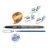 BOLIGRAFO ERGONOMICO BORRABLE PUNTA 0.7MM NEGRO CON GOMA CARIOCA - 4204401
