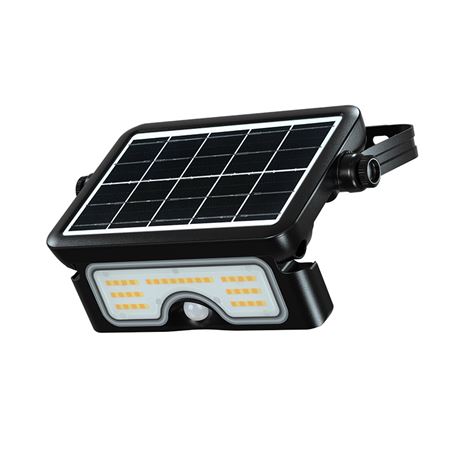FOCO LED SOLAR 7W 900LM MULTIFUNCIÓN + CCT 3000K/4000K/6000K ELBAT - EB0574-1