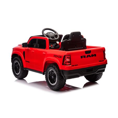 COCHE INFANTIL A BATERIA CON CONTROL REMOTO RAM 1500 SUPER TRUCK ROJO - 33008-4