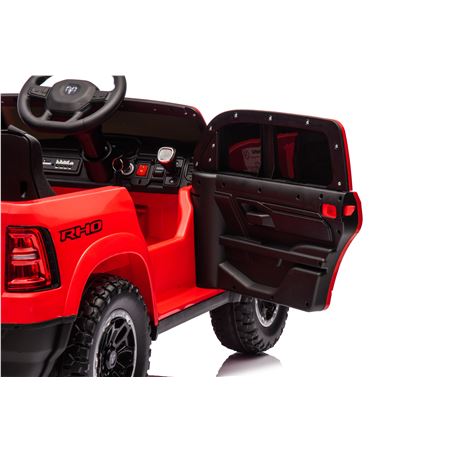 COCHE INFANTIL A BATERIA CON CONTROL REMOTO RAM 1500 SUPER TRUCK ROJO - 33008-9