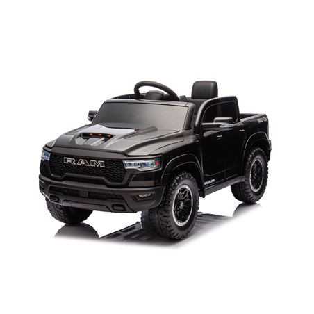 COCHE INFANTIL A BATERIA CON CONTROL REMOTO RAM 1500 SUPER TRUCK NEGRO - 33007-3