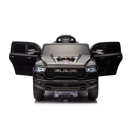 COCHE INFANTIL A BATERIA CON CONTROL REMOTO RAM 1500 SUPER TRUCK NEGRO - 33007-9