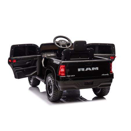 COCHE INFANTIL A BATERIA CON CONTROL REMOTO RAM 1500 SUPER TRUCK NEGRO - 33007-10