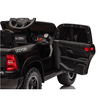 COCHE INFANTIL A BATERIA CON CONTROL REMOTO RAM 1500 SUPER TRUCK NEGRO - 33007-12