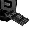 CAJA DE CAUDALES METÁLICA CON LLAVE 9X25X18CM 5 COMPARTIMENTOS CROMAD - CR1225-4