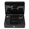 CAJA DE CAUDALES METÁLICA CON LLAVE 9X30X24CM 5 COMPARTIMENTOS CROMAD - CR1226-4
