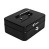 CAJA DE CAUDALES METÁLICA CON LLAVE 9X20X16CM 3 COMPARTIMENTOS CROMAD - CR1224-1