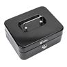 CAJA DE CAUDALES METÁLICA CON LLAVE 9X20X16CM 3 COMPARTIMENTOS CROMAD - CR1224-7