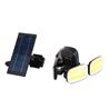 FOCO SOLAR CUÁDRUPLE CON SENSOR 800LM ELBAT - EB0568-1