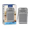 RADIO PORTATIL AM/FM ANALOGICA PLATA FM-4411 GEN-X - FM-4411