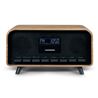 ALTAVOZ RETRO CON DESPERTADOR 30W MADERA NEGRO RT850BT THOMSON - RT850BT