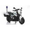 MOTO DE POLICIA INFANTIL A BATERIA CON RUEDINES - 33013-6
