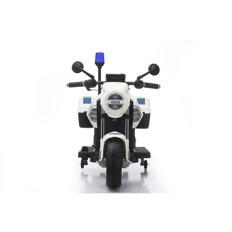 MOTO DE POLICIA INFANTIL A BATERIA CON RUEDINES - 33013-7