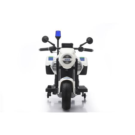 MOTO DE POLICIA INFANTIL A BATERIA CON RUEDINES - 33013-7