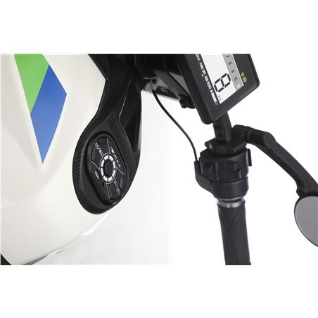 MOTO DE POLICIA INFANTIL A BATERIA CON RUEDINES - 33013-8
