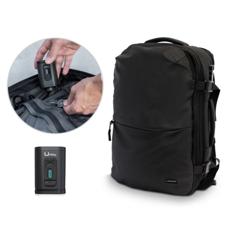 MOCHILA 20 LITROS EXTENSIBLE A 42 LITROS CON CANDADO Y SISTEMA DE VACIO - 333681