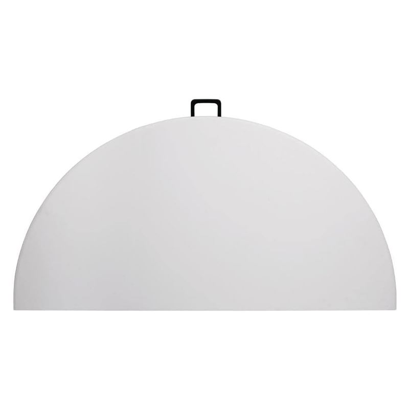 REACONDICIONADA MESA DE RESINA REDONDA PLEGABLE 160X74CM 4.5CM SUNGARDEN - SG0159-2